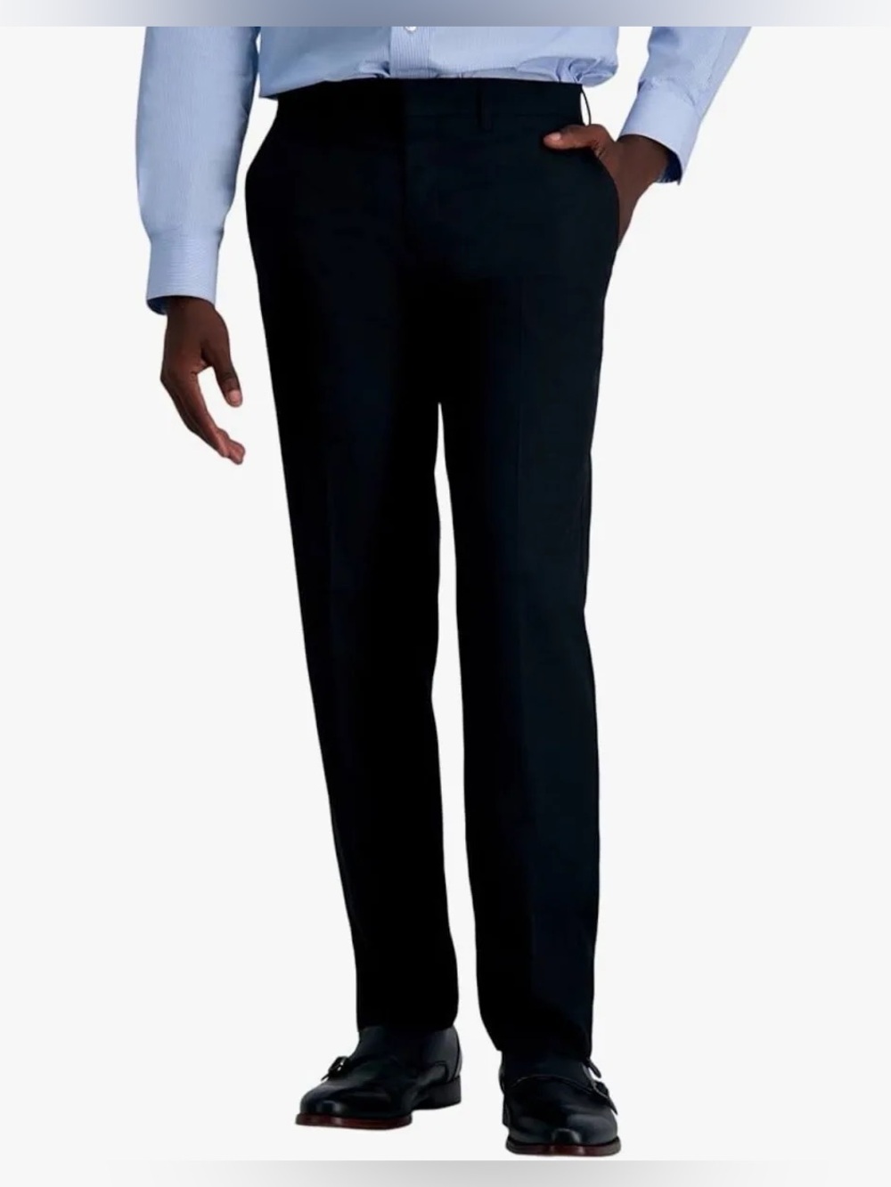 Louis Raphael Rosso Straight Fit Dress Pants
